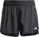 adidas Performance-Short de training taille haute toile Pacer 3 bandes (Grandes tailles)