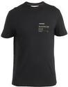 ICEBREAKER-T-shirt mc merinos 150 tech lite iii noir