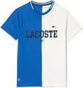 LACOSTE-T-Shirt Sport x Daniil Medvedev Bleu / Blanc