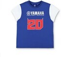 YAMAHA FACTORY RACING TEAM-T Shirt Dual Yamaha Racing Fabio Quartararo 20 Officiel Motogp