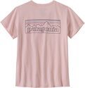 PATAGONIA-T Shirt P 6 Logo Responsibili Whisker Pink