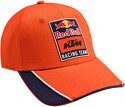 Red Bull KTM Racing Team-Casquette incurvée Rush Moto GP Officiel - Adulte - Orange Bleu
