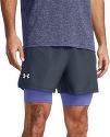 UNDER ARMOUR-Launch 2 In 1 Pantaloncini