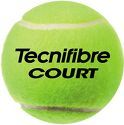 TECNIFIBRE-Balle de tennis Court (x4)