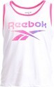 REEBOK-Débardeur Blanc/Rose Fille C74149