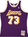 Mitchell & Ness-Maillot La Lakers Swingman Dennis Rodman Road 1998/99