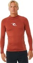 RIP CURL-Hommes Waves UPF Performance Gilet Lycra Manches Longues