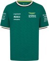 ASTON MARTIN F1 TEAM-T-shirt de l'équipe Aston Martin Officiel Formule 1 Homme Vert