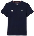 LACOSTE-T-Shirt Tennis Roland Garros Bleu Marine