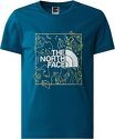 THE NORTH FACE-T-shirt New Graphic Blue Moss/Lemon Yellow