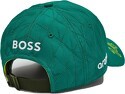 ASTON MARTIN F1 TEAM-Casquette de pilote Fernando Alonso Aston Martin Officiel Formule 1 Adulte Vert Taille Unique