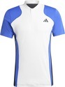 adidas Performance-FLFT POLO PRO WHITE/LUCID BLUE/BLACK