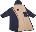 Nyord-Primaloft Robe À Langer Extérieur - Navy / Ecru