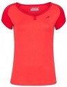 BABOLAT-Tee-shirt Play Fille Rouge