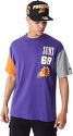 NEW ERA-T-Shirt NBA Phoenix suns Arch Wordmark Oversize Violet