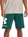 UNDER ARMOUR-Short En Cotton Rival Fleece Big Logo