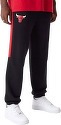 NEW ERA-Pantalon NBA Chicago Bulls Colour Block Jogger Noir