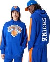 NEW ERA-Sweat à Capuche NBA New York Knicks Color Block Oversize Bleu