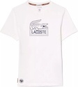 LACOSTE-T-Shirt Sport Roland Garros Unisex Blanc