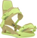 Ride-Fixation De Snowboard C-6 Olive/lime Homme