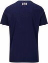 KAPPA-T-Shirt Ayba 8 UBB Union Bordeaux Bègles Officiel Rugby - Homme - Bordeaux Bleu