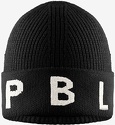 POIVRE BLANC-Bonnet Knit Beanie 6180 Black Femme