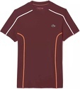 LACOSTE-T-Shirt Sport Bordeaux