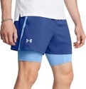 UNDER ARMOUR-Shorts Launch 2-in-1 13Cm Tech Blue/Horizon Blue