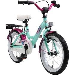 BIKESTAR Vélo Enfant pour Filles de 10-13 Ans, Bicyclette Enfant 24 Pouces  Classique avec Freins