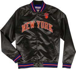 Mitchell & Ness Knicks Big Face 4.0 Satin Jacket