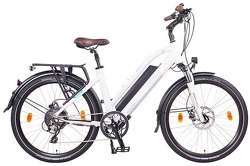 Vélo électrique Trekking NCM Milano Plus Blanc - 28'', 250W, Batterie 48V 16Ah 768Wh - pour cycliste de 1,75 à 2,00m