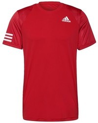 Adidas Club 3 Stripe - T-shirt de badminton-adidas Performance
