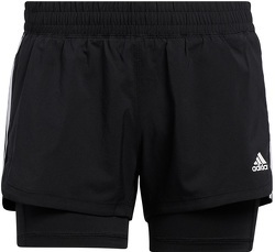 Short Pacer 3-Stripes Woven Two-in-One-adidas Performance