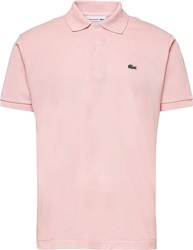 LACOSTE - Classic Fit Polo Pink