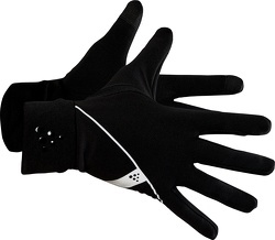 CRAFT GANTS DE RUNNING FINS IMPRIMÉS BLACK 20