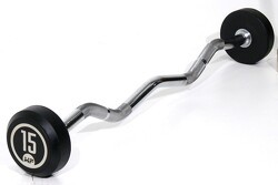Muscle Power - Barre curl - 15 kg