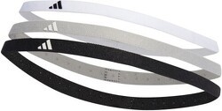 adidas - 3PP HAIRBAND BLACK/GREY TWO/WHITE