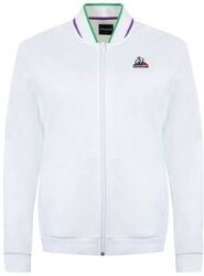 LE COQ SPORTIF - Sweat Shirt Avec Zip Lcs Blanc