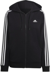 Veste à capuche entièrement zippée en molleton à coupe standard Essentials 3-Stripes-adidas Sportswear