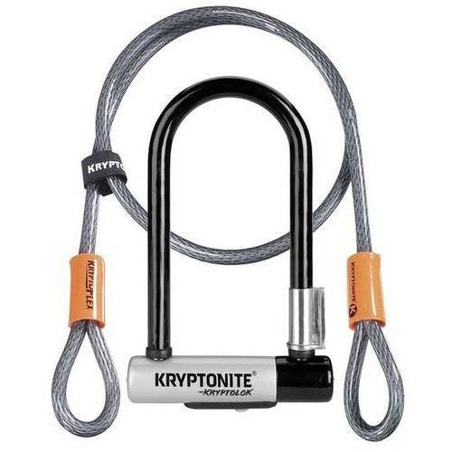 KRYPTONITE - Kryptolok Series 2 Mini-7 W/ Flex Cable And Flex