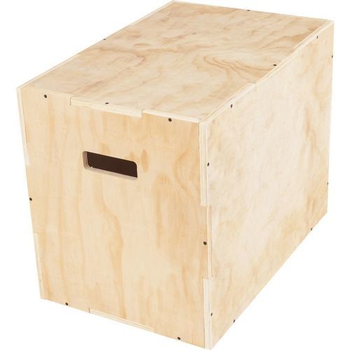 GORILLA SPORTS - Plyobox en bois 3 en 1 (60 x 50,5 x 75,5cm)