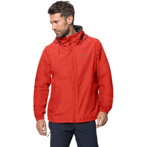 Jack wolfskin - Veste Homme Stormy Point Lava Red