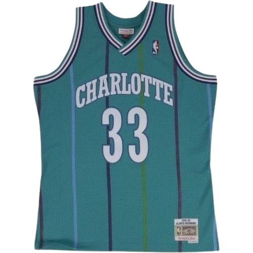 Mitchell & Ness - Alonzo Mourning Charlotte Hornets 1992/93 - Maillot de basket
