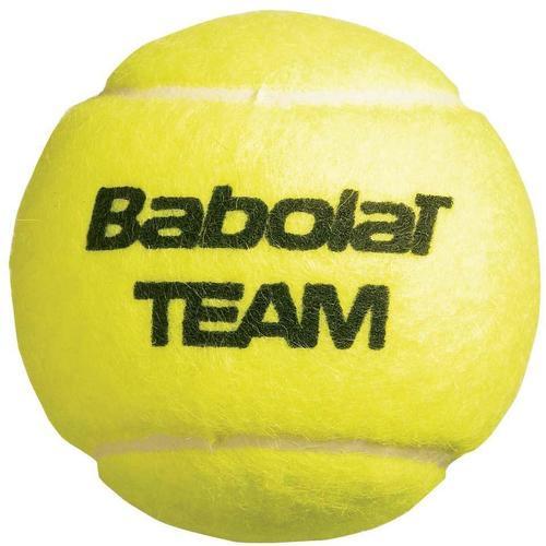 BABOLAT - Team - Balles de tennis (Tube de 3 balles)