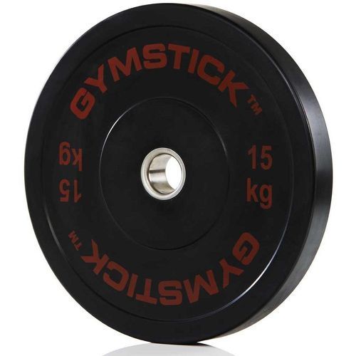 Gymstick - Bumper Plat 15 Kg Unit - Disque de musculation