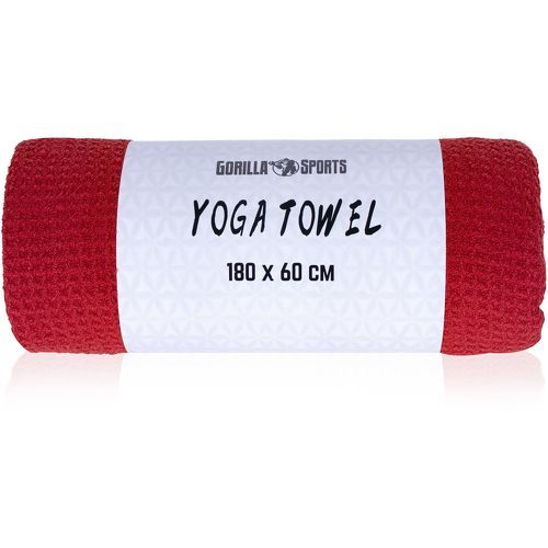 GORILLA SPORTS - Format 180 X 60 Cm - Serviette de yoga