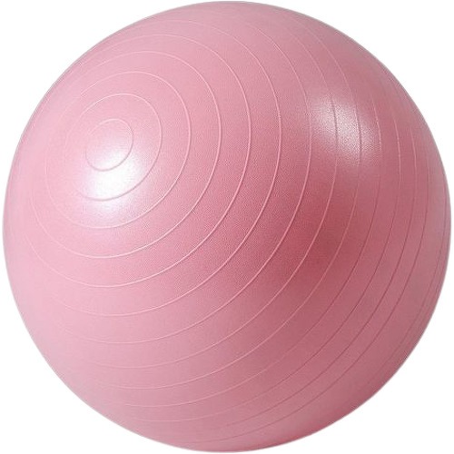 ISE - Ballon de gym anti-éclatement 55Cm avec Pompe - Gym ball