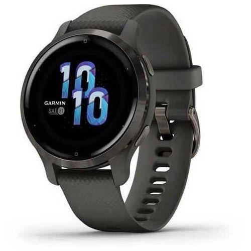 GARMIN - Venu 2S - Montre connectée GPS - Gray - Bracelet gris foncé