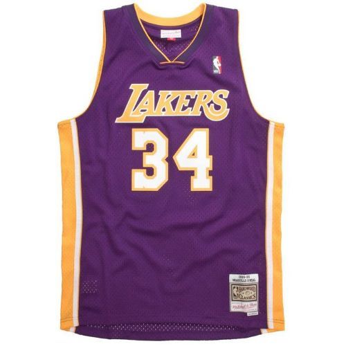 Mitchell & Ness - Shaquille O'Neal Los Angeles Lakers 1999/00 - Maillot de basket