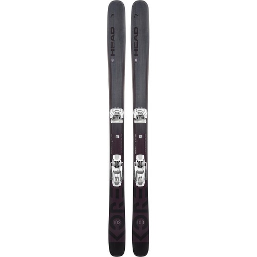 HEAD - Kore 103 W + Fixations Attack 12 Gw - Pack skis + fixations
